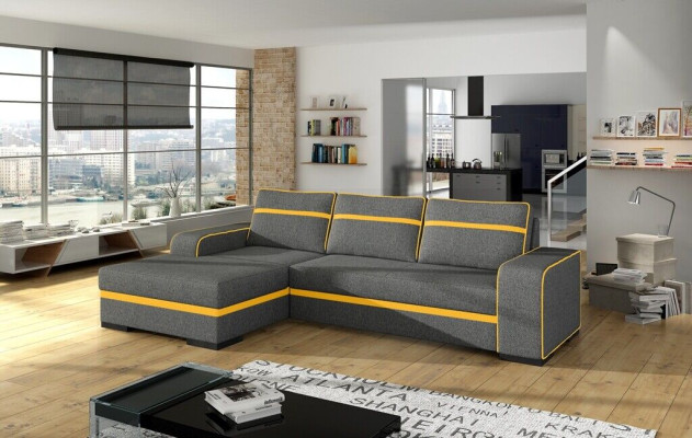 Sofa bed corner sofa couch upholstery corner suite sleep function bed function