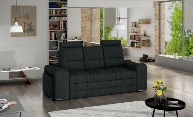 3 Seater Sofa Couch Upholstery Couches Sofas 3 Seater with Stool Suite Upholstery