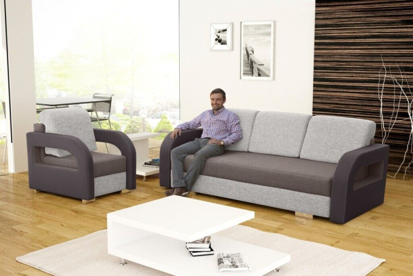 Sofa bed Sofa Upholstery Bed Couches Sofas Couch Seat Bed function 3 Seater new