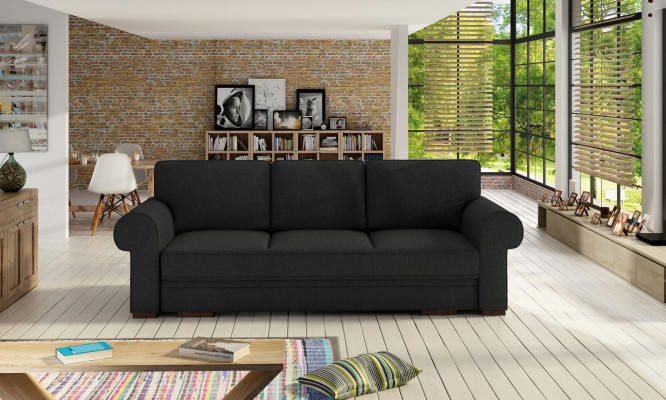 Couch Sofa bed Sofa Couches Upholstery Living landscape 3 Seater Textile Couches