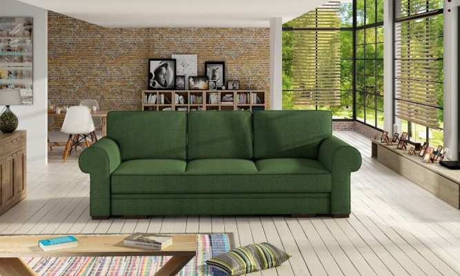 Couch Sofa bed Sofa Couches Upholstery Living landscape 3 Seater Textile Couches