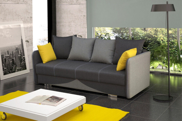 Sofa bed folding couch 3-seater sleeping function + bed base couch sofa folding sofa