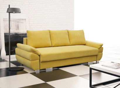 3-Seater Sofa bed with folding couch and sleeping function INCLUDED bed base