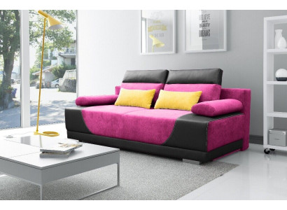 Sofa bed Fabric new Suite Bed function 3 Seat Sofa Couch Textile Upholstery