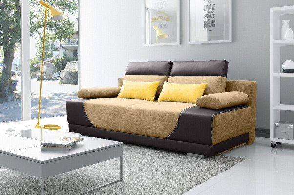 Sofa bed Fabric new Suite Bed function 3 Seat Sofa Couch Textile Upholstery