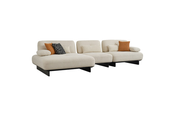Modern Living landscape Corner sofa Coffee table Side table Armchair 4-piece set
