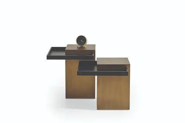 Modern Coffee table set Living room Luxury Furniture 3x Wood Side tables