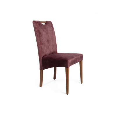 Solid wood chair design upholstered chair dining room chair armchair ArtDecoLuxury