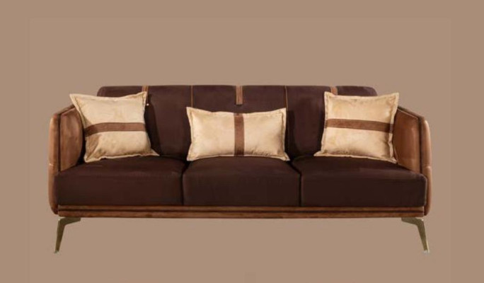 Sofa set Sofa Suite 3+3+1 Seater Armchair Chesterfield three-seater