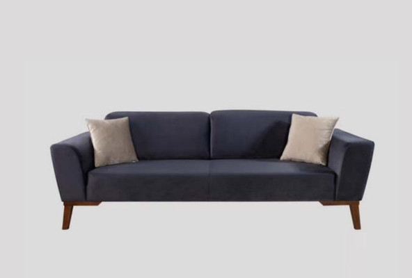 Luxury Sofa 3 Seater Designer Couches Three Seater Upholstery Furniture Textile