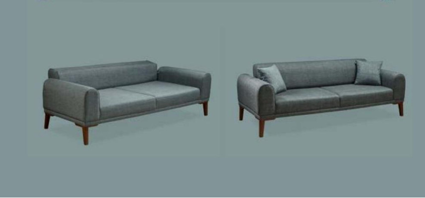 Luxurious Modern Sofa 3 Seater Design sofa Three Seater Upholstery Wood