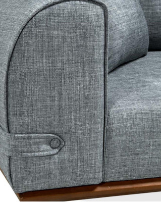 Modern Sofa 3 Seater Design Couch Three Seater Upholstery Textile Furniture
