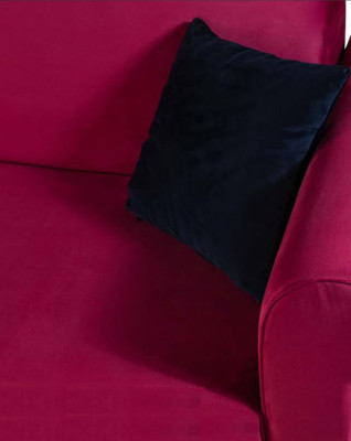 Designer Sofa 3 Seater Big Couch Three Seater Textile Upholstery Furniture