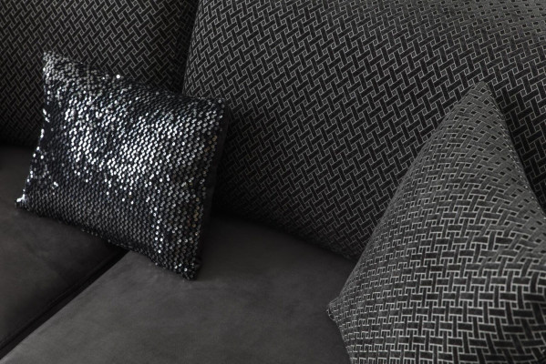 Sofa 5 Seater Couch Upholstered Sofa xxl Sofas Living room Fabric Big Living landscape