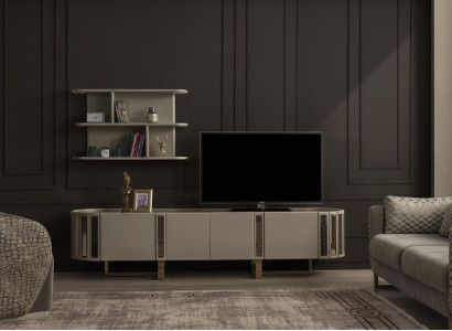Wall unit TV-cabinet Lowboard Shelves Suite tv stand Sideboard Chest of drawers Living room