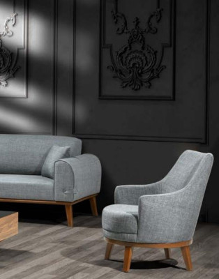Sofa set 3+3+1 Seater Design Sofa Upholstery Couch Modern Velvet