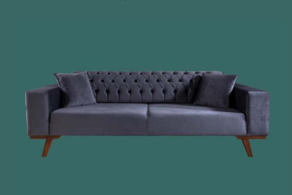 Sofa set 3+3+1 Seat Living room style couch sofa purple turquoise