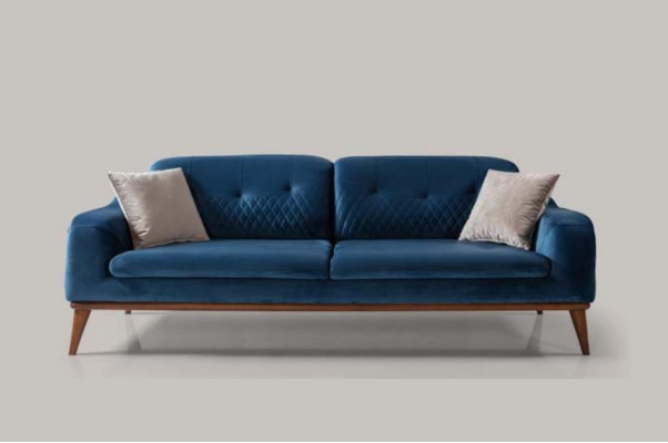Sofa set Sofas 3+3+1 Seater Armchair Three-seater Couch Set Textile