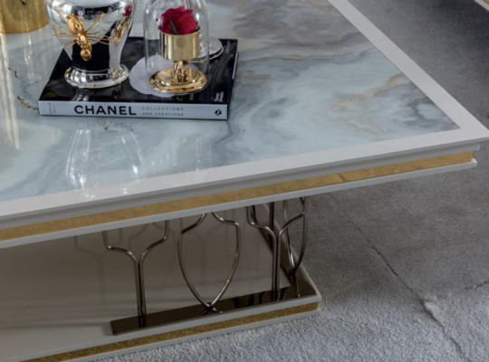 Coffee table Gray Side table Elegant Design Elegant Living room Modern new
