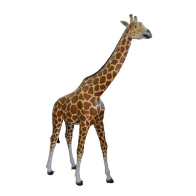 Garden Decoration Zoo Giraffe Statue Figure Decorative Statues Sculpture Figures 53 cm