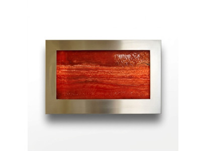 LED water wall designer water columns waterfall picture frame 90x60