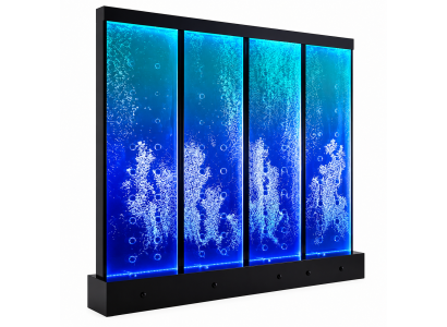 Modern Partition Water Walls Decorative LED Water Wall Illuminated Wall