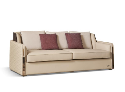 Luxury 3 Seater Couch Upholstery Sofa Leather Textile Fabric Couches Suite Three Seater