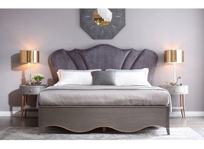 Bed frame Design Upholstered bed Bed Beds Hotel Hotel bed 180x200cm Marriage Wood