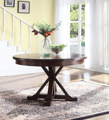 Round Dining table Wooden table Solid Wood Furniture Meeting Dining room Round Table new