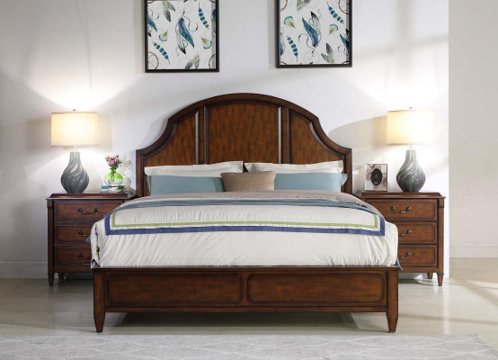 Bed Bedside table 3 pieces. Bedroom Set Country House Luxury Complete Furniture Group new