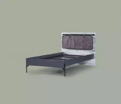 Teenager Beds Single Bed Gray Bed Furniture Bedroom Single Bed