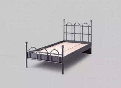 Black Metal Bed Classic s Bed frame Youth Room Black