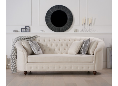Beige Royal Couch - Luxury Chesterfield Furniture Upholstery Design Furniture