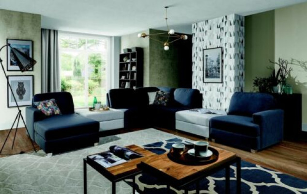 Corner sofa elements seat couch upholstery freely adjustable sofa couches upholstery