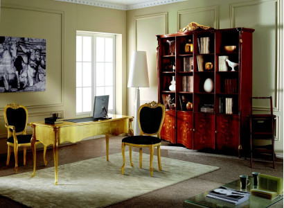 Designer Furniture Table Gold Living room Wood Table Italian Luxury Furniture