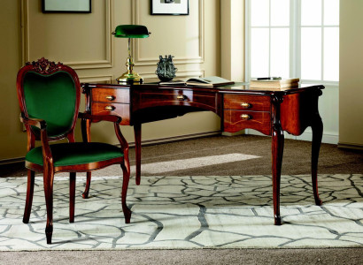 Desk Baroque Rococo Table 2 pcs. Set Suite Italian Furniture