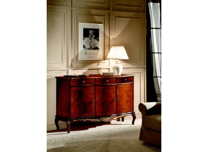 Chic Luxury Italian Wood Furniture Chest of drawers Italian Living room