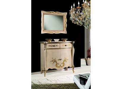 Luxurious Furniture Wood Style Baroque White Wardrobe Chest of drawers Cabinets Designer