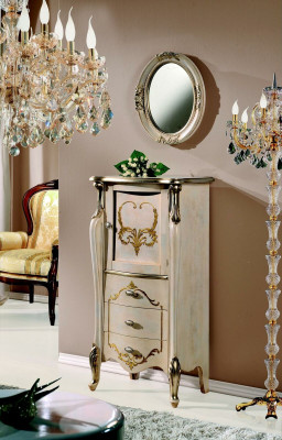 Chic Chest of drawers Wardrobe Italian Furniture Baroque Style Living room