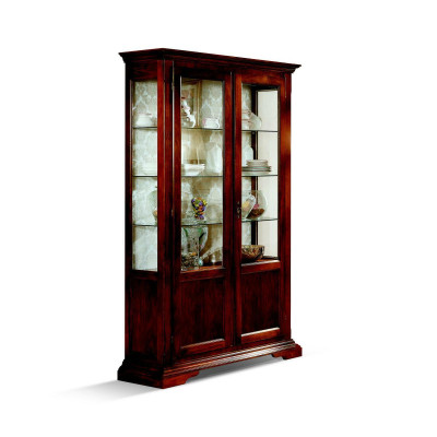 Chic Designer Italian Luxury Wood Furniture Baroque Style Wardrobe Display case Living room