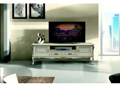 TV-cabinet Lowboard TV-cabinet Luxury Wardrobe Table Living room Wood Furniture Classic s Low Side Board