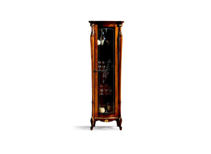 Schick Design Glass Cabinet Wood Classic r Style Baroque Display Cabinets Italian Furniture new