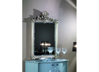 Designer Modern Large Mirror Wall mirror Real Wood Frame Hanging Mirror Luxury Furniture