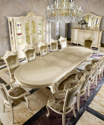 Table Luxury Dining table Italian Design Furniture Furnishings Tables Solid wood
