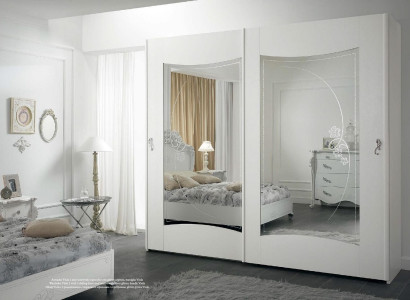Wardrobe White Luxury Furniture Italian Furnishings Bedroom Wardrobe