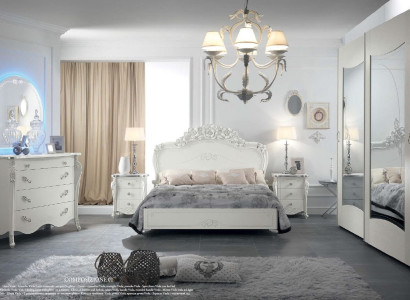Wardrobe Luxury Furniture Wood Bedroom Cabinets Italian Furnishings