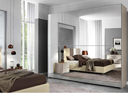 Wardrobe Sliding Doors Cabinets Wood Wardrobe Bedroom Coat rack Furniture