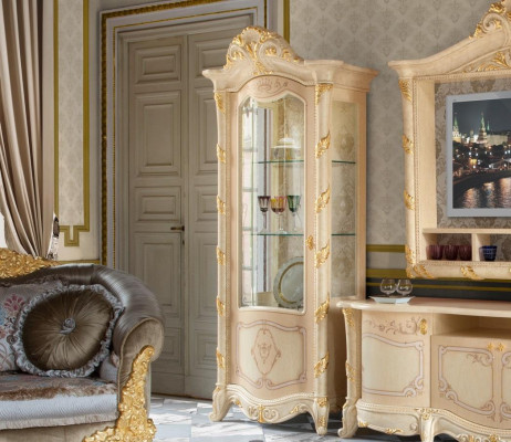 Cabinets Sideboard Italian Furniture Wood Display case Wardrobe Showcases Living room