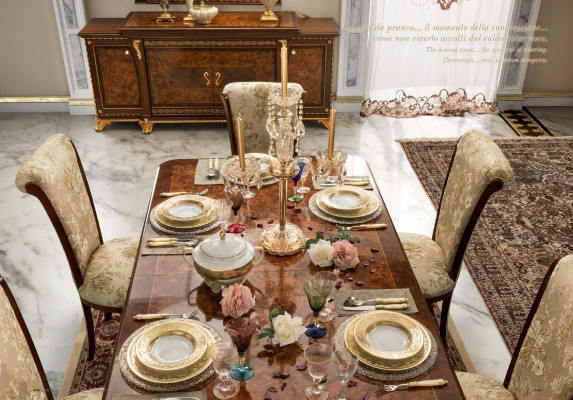 Dining table Deesign Furniture Furnishings Tables Solid wood Table new Luxury Italian