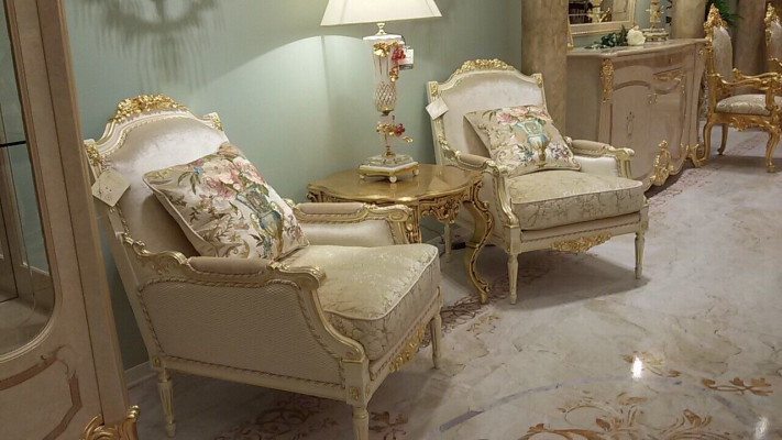 Single Seater Throne Single Seater Italian Style Designer Furniture Relax Club new Armchair